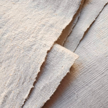 Artisanal linen fabric